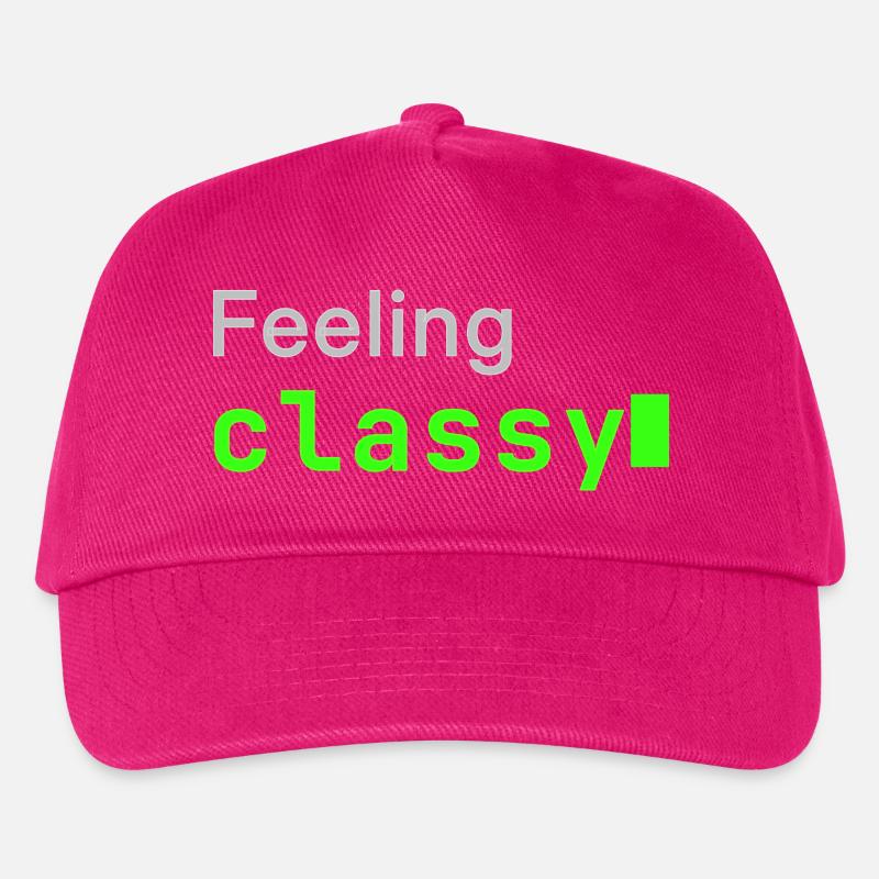Feeling classy | Developer mood - Kinder Basecap - Fuchsia
