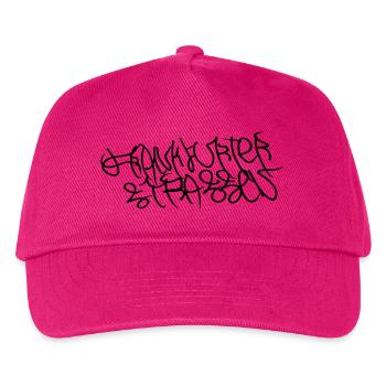Frankfurter Strassen Souvenir - Kinder Basecap - Fuchsia - Vorne