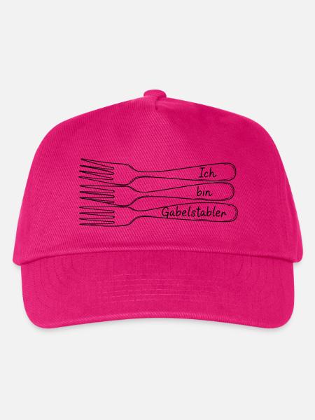 Ich bin Gabelstapler - Kinder Basecap - Fuchsia
