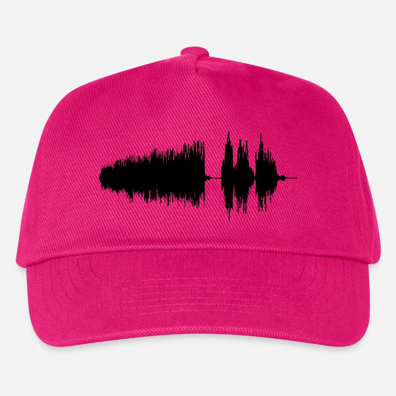 Forme d'onde - Casquette de baseball Enfant - fuchsia