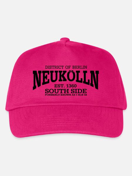 Neukölln Berlin - Kinder Basecap - Fuchsia