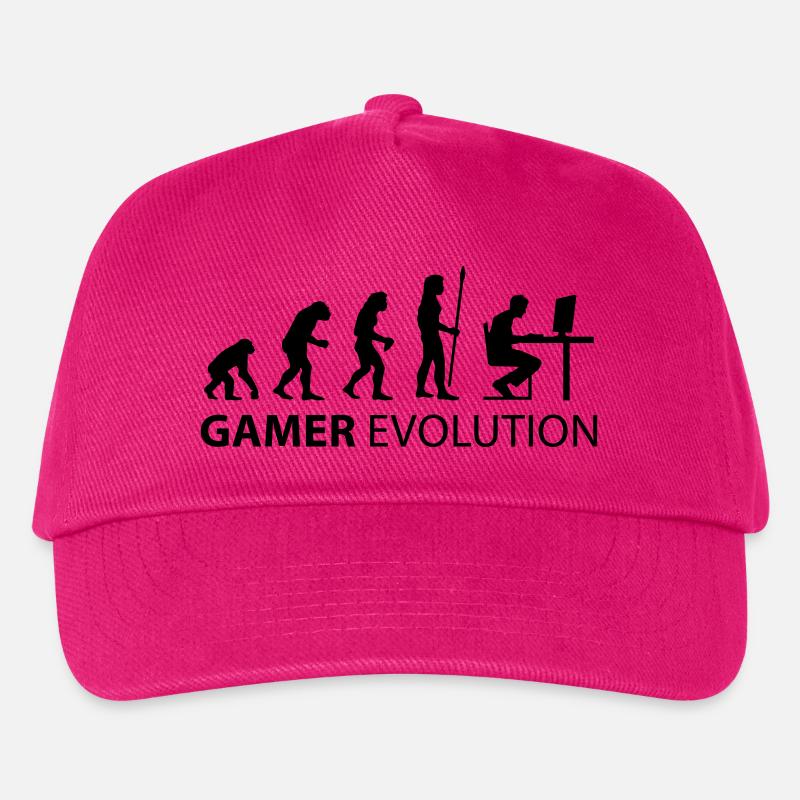 gamer evolution - Kinder Basecap - Fuchsia