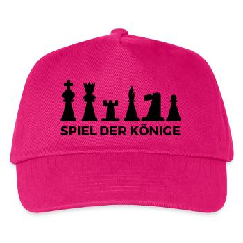 Spiel der Könige - Kinder Basecap - Fuchsia - Vorne
