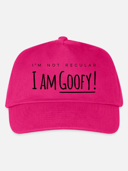 I'm goofy - Kinder Basecap - Fuchsia