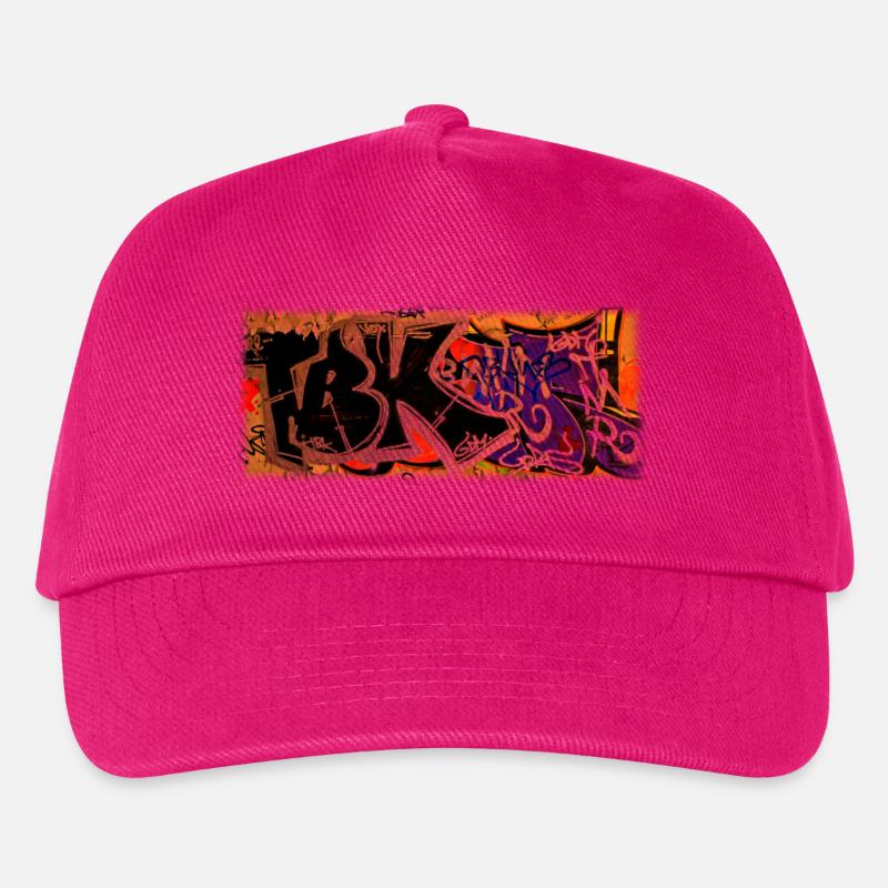 Graffiti - Kinder Basecap - Fuchsia