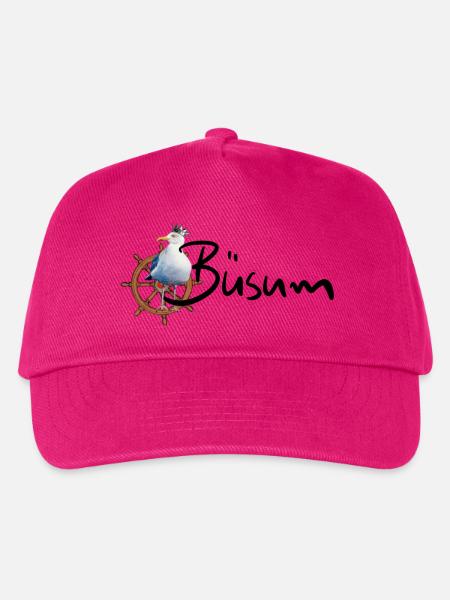 Königsvogel am Steuerrad - Kinder Basecap - Fuchsia