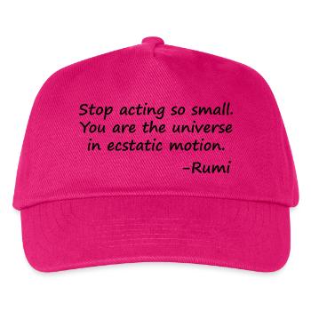 Stop-so-klein-Verhalten - Kinder Basecap - Fuchsia - Vorne