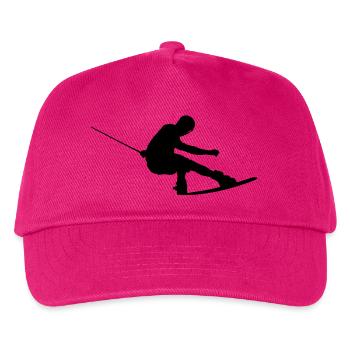 wakeboarder_10 - Kinder Basecap - Fuchsia - Vorne