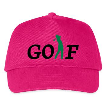 golf - Kids’ Baseball Cap - fuchsia - Front