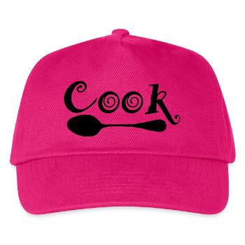 cook - Kinder Basecap - Fuchsia - Vorne