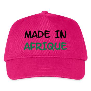 Made in AFRIQUE ! - Casquette de baseball Enfant - fuchsia - Devant
