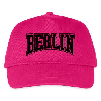 berlin_college_gewellt - Kinder Basecap - Fuchsia - Vorne