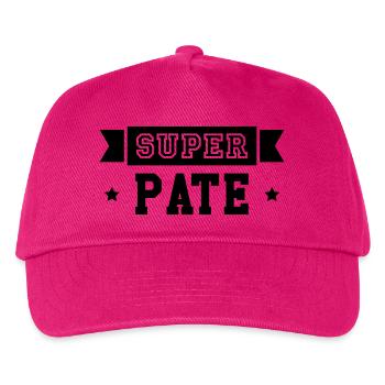 Onkel / Pate / Taufpate / Patenonkel - Kinder Basecap - Fuchsia - Vorne