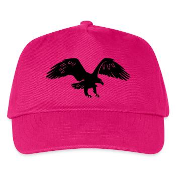 Adler - Kinder Basecap - Fuchsia - Vorne