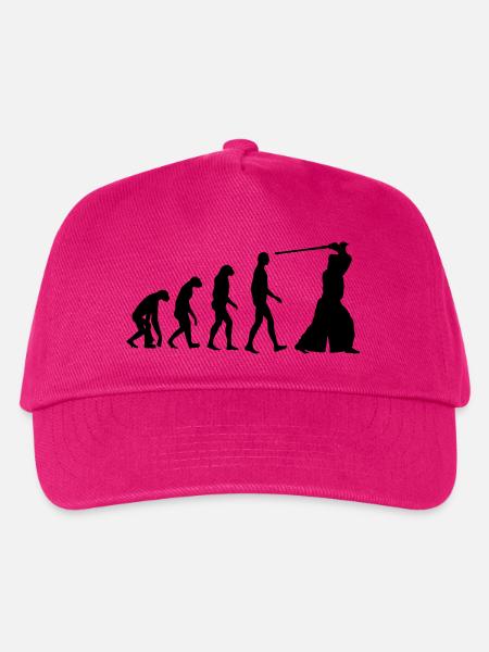 Kendo / Kendoka / Sword / Kampfkünste / Kampf - Kinder Basecap - Fuchsia