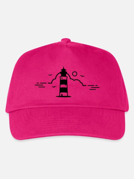 Leuchtturm - Kinder Basecap - Fuchsia