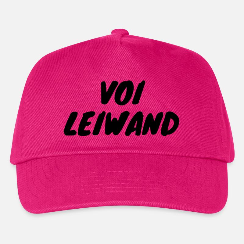 Voi Leiwand - Kinder Basecap - Fuchsia