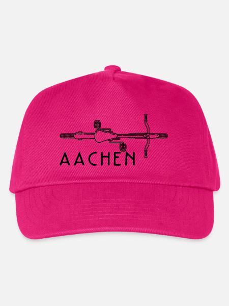 Fahrrad Aachen - Kinder Basecap - Fuchsia