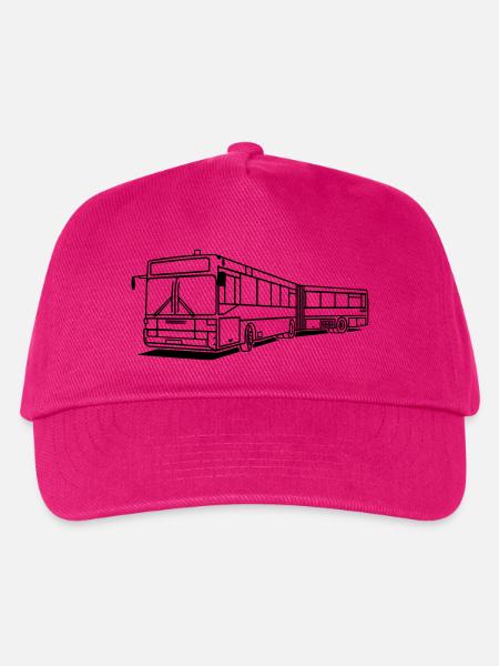 O 405 G Gelenkbus - Kinder Basecap - Fuchsia