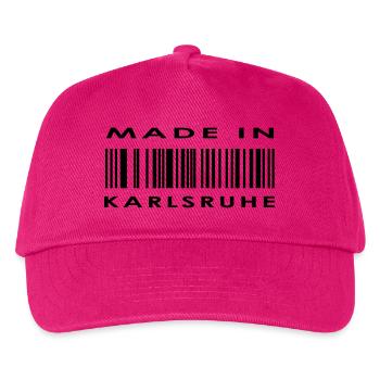 Karlsruhe - Kinder Basecap - Fuchsia - Vorne