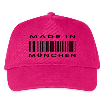 München - Kinder Basecap - Fuchsia - Vorne