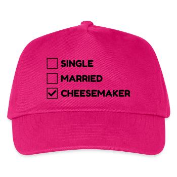 Fromager / Fromage / Travail / Métier / Job - Casquette de baseball Enfant - fuchsia - Devant