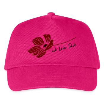 Je t’aime - Casquette de baseball Enfant - fuchsia - Devant