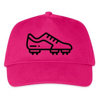 football boots - Kids’ Baseball Cap - fuchsia - Front