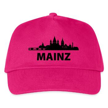 Mainz Skyline - Kinder Basecap - Fuchsia - Vorne