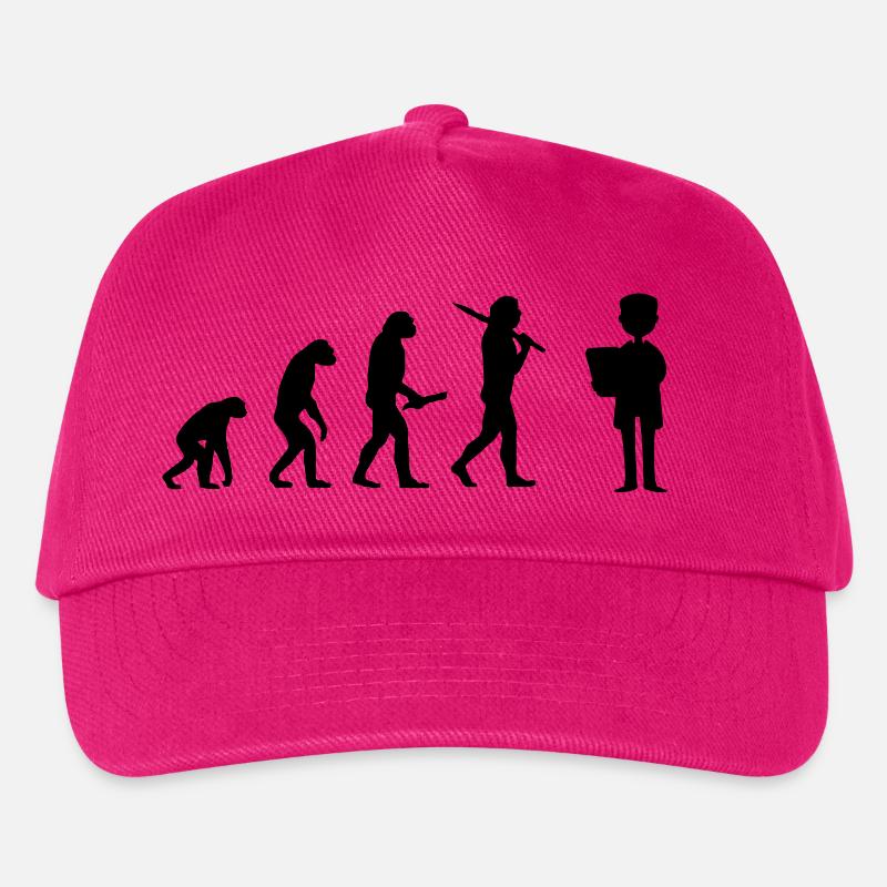 doktor Evolution Fortschritt Entwicklung - Kinder Basecap - Fuchsia