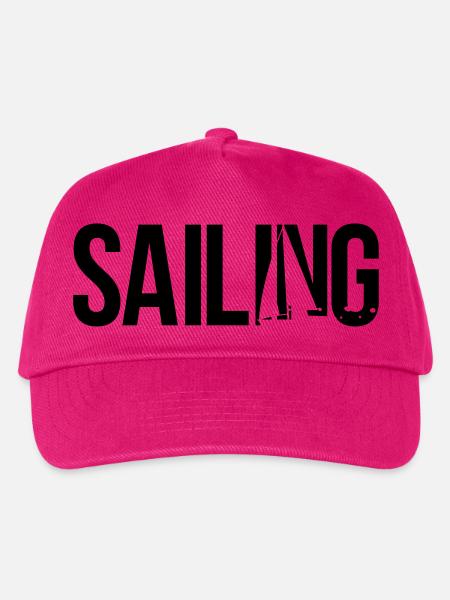 sailing segeln - Kinder Basecap - Fuchsia
