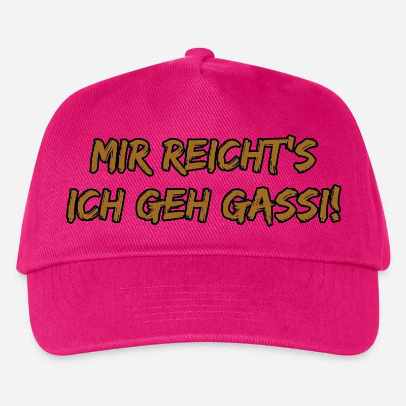 Mir reicht's ich geh Gassi! - Kinder Basecap - Fuchsia