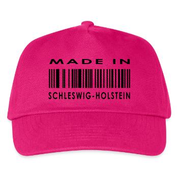 Made in Schleswig-Holstein - Kinder Basecap - Fuchsia - Vorne