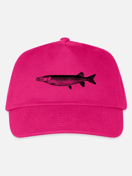 fish111 - Kinder Basecap - Fuchsia