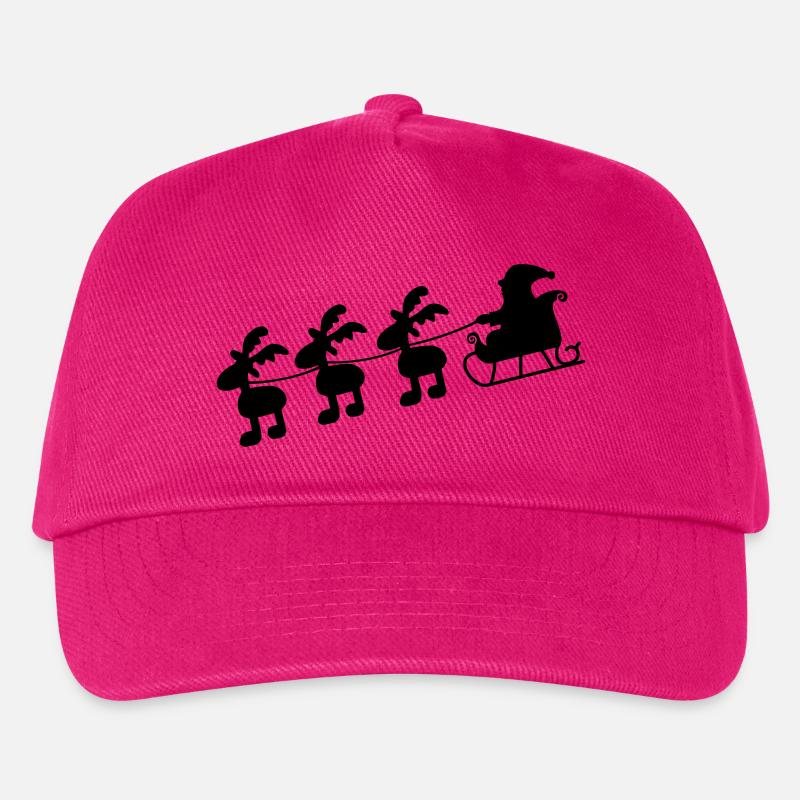 Weihnachten - Kinder Basecap - Fuchsia