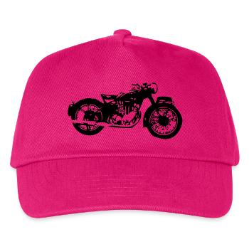 Old moto2 - Kids’ Baseball Cap - fuchsia - Front