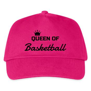 Basketball - Basket ball - Basket-ball - Baskette - Kinder Basecap - Fuchsia - Vorne