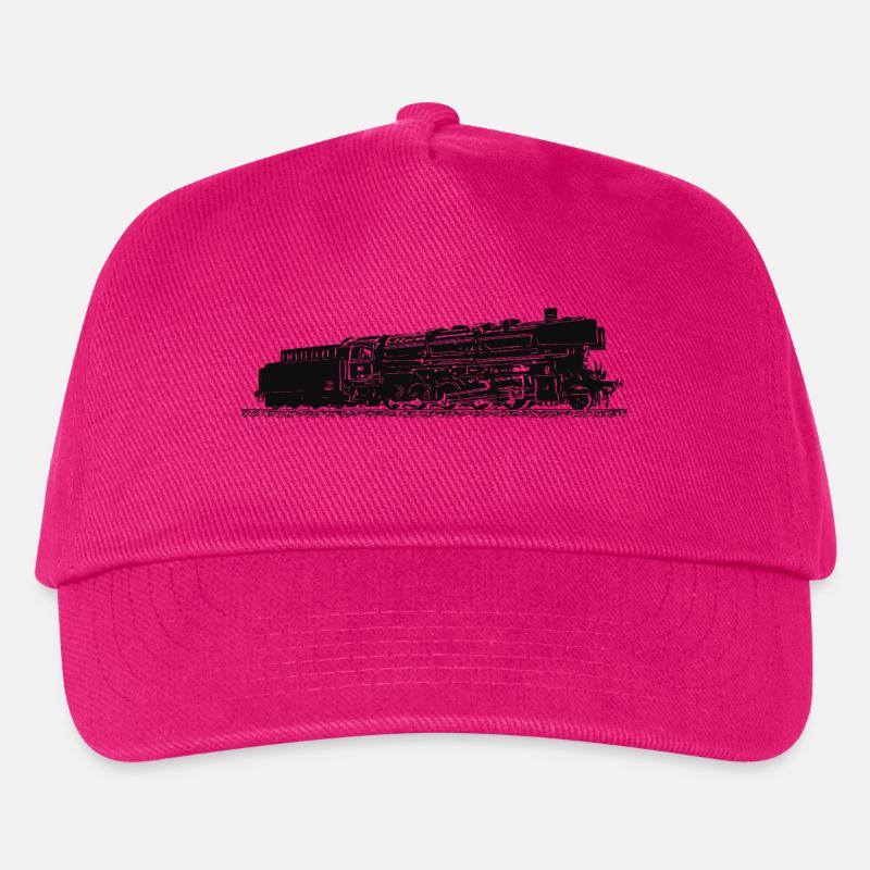 Dampflok 44 508 DB - Kinder Basecap - Fuchsia