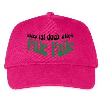 Pille Palle - Kinder Basecap - Fuchsia - Vorne