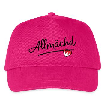 Allmächd - Kids’ Baseball Cap - fuchsia - Front