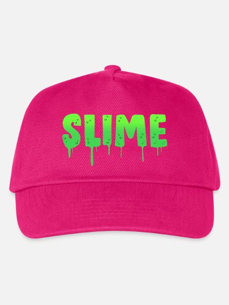 Schleimig Schleim Slime - Kinder Basecap - Fuchsia