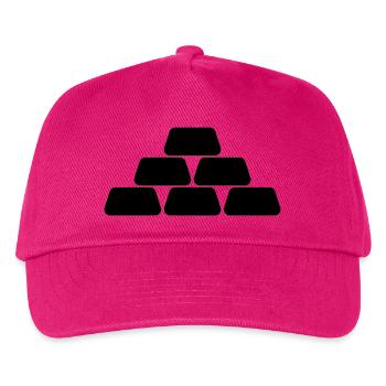 Gold bullion - Kids’ Baseball Cap - fuchsia - Front