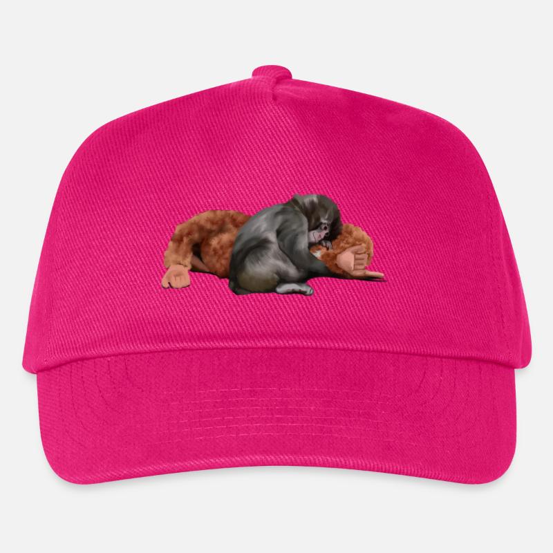 Punch - das Äffchen - Kinder Basecap - Fuchsia