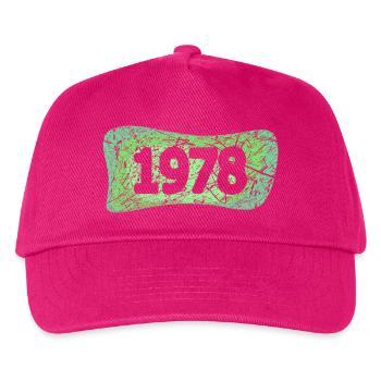 Kratzer 1978 - Kinder Basecap - Fuchsia - Vorne