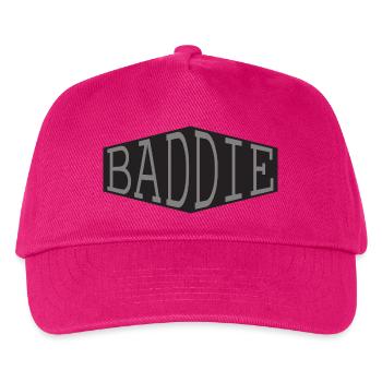 Baddie Retro Streetwear Vibes - Kinder Basecap - Fuchsia - Vorne