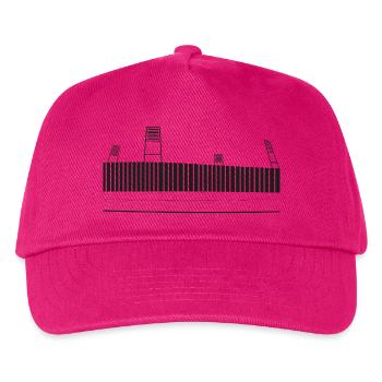 Bremen Stadion (dark) - Kinder Basecap - Fuchsia - Vorne