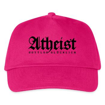 Atheist - Kinder Basecap - Fuchsia - Vorne