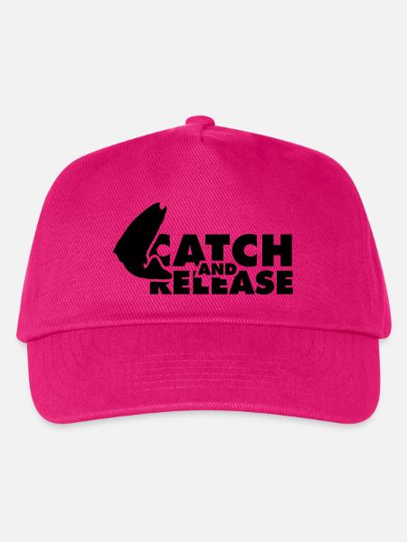 Catch and Release - Kinder Basecap - Fuchsia