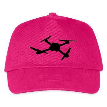 Quadrocopter - Kids’ Baseball Cap - fuchsia - Front