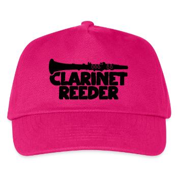 Clarinet mouthpiece - Kids’ Baseball Cap - fuchsia - Front